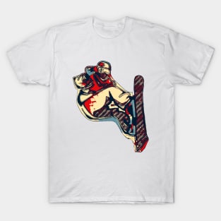 Snowboarding Pro-Snowboarder T-Shirt